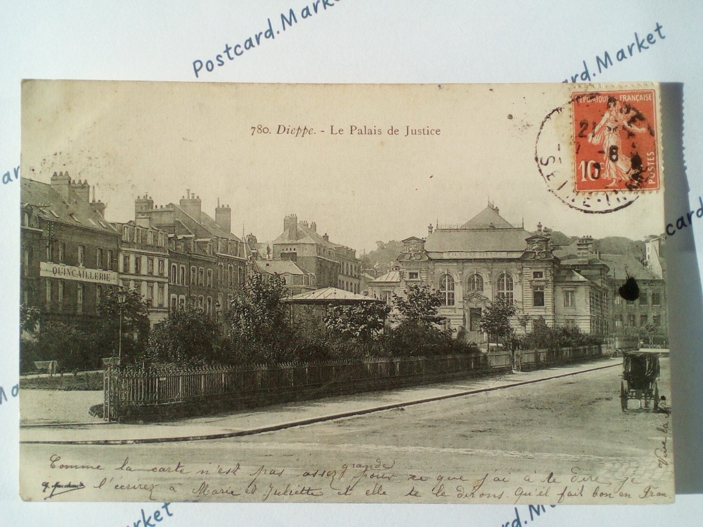 /France/Dieppe/FR_place_19xx_Dieppe. The Palace of Justice.jpg